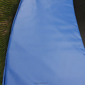 14ft Trampoline Safety Set: Ladder, Spring Mat, Net, Pad Cover - Blue