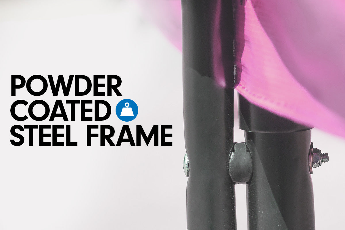 Trampoline - 14ft | Free Ladder, Spring Mat, Net, Safety Pad Cover, Round Enclosure - Pink