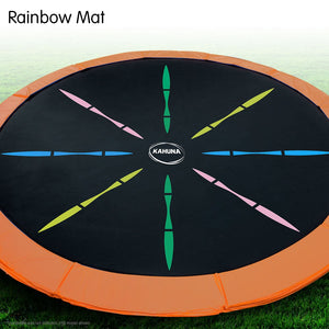 Kahuna 12ft Trampoline Replacement Spring Mat | Rainbow