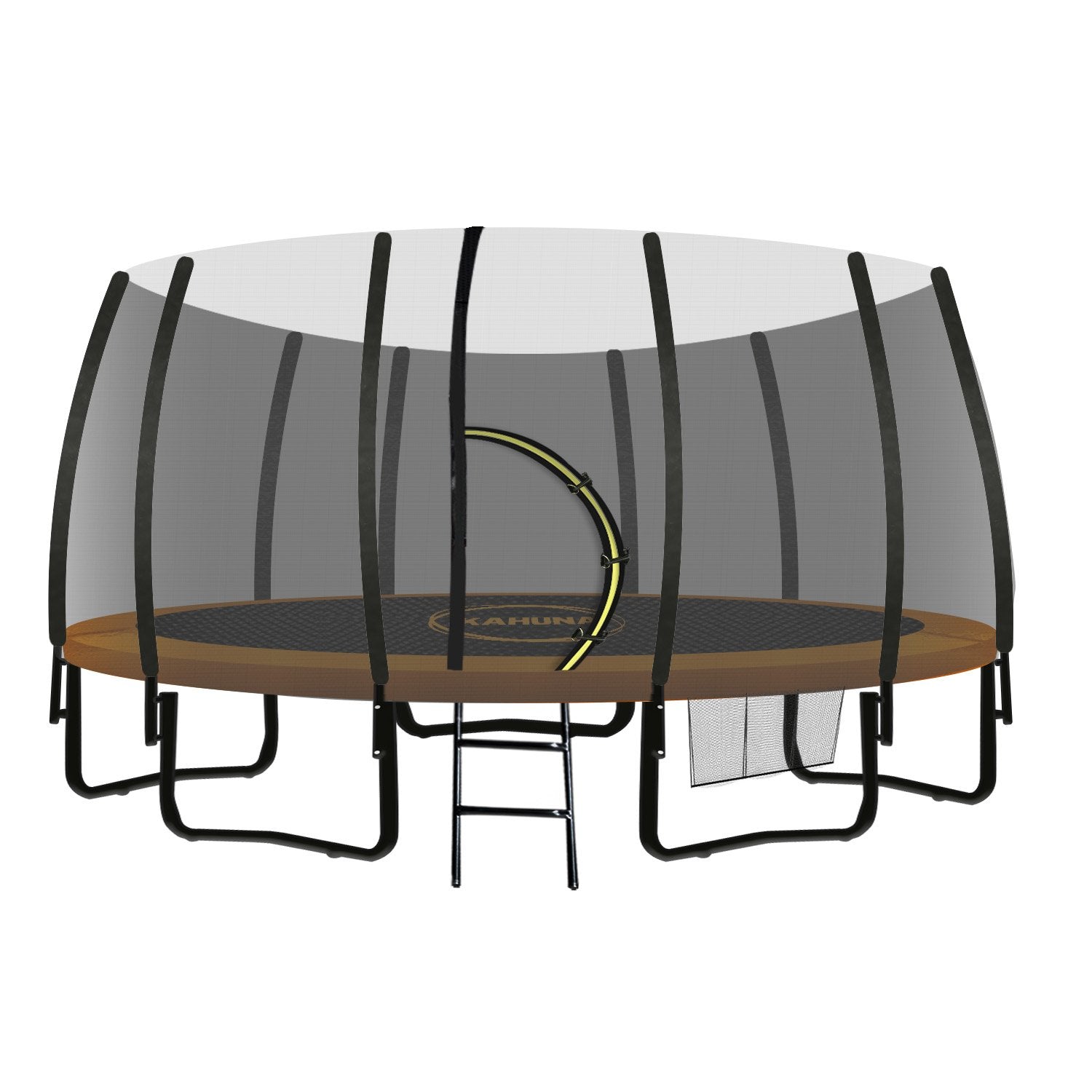 Twister 14ft Springless Trampoline | Outdoor Kids Safety Net Pad Mat