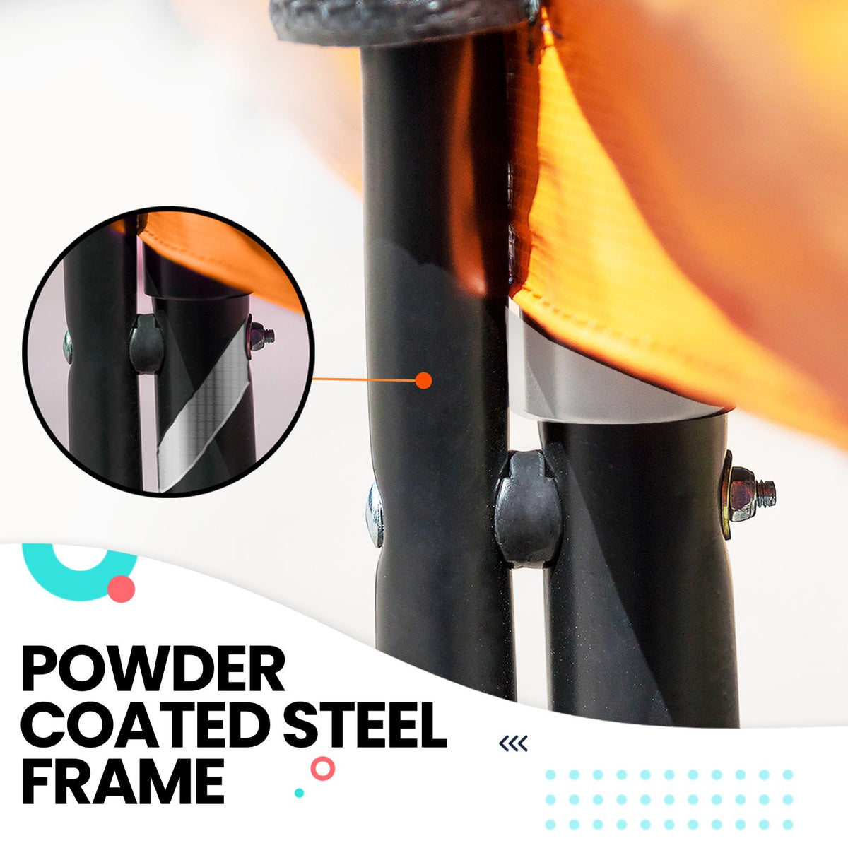 Twister 14ft Springless Trampoline | Outdoor Kids Safety Net Pad Mat