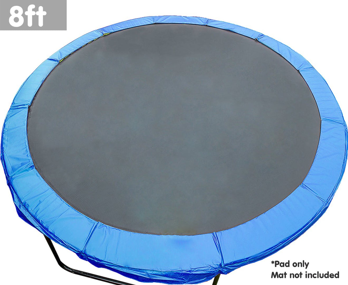 Replacement Reinforced Outdoor Round Trampoline Safety Spring Pad Cover - 8ft (8 Feet) by Kahuna
