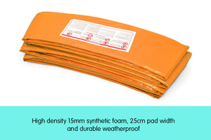 Kahuna 10ft Trampoline Replacement Pad | Round - Orange