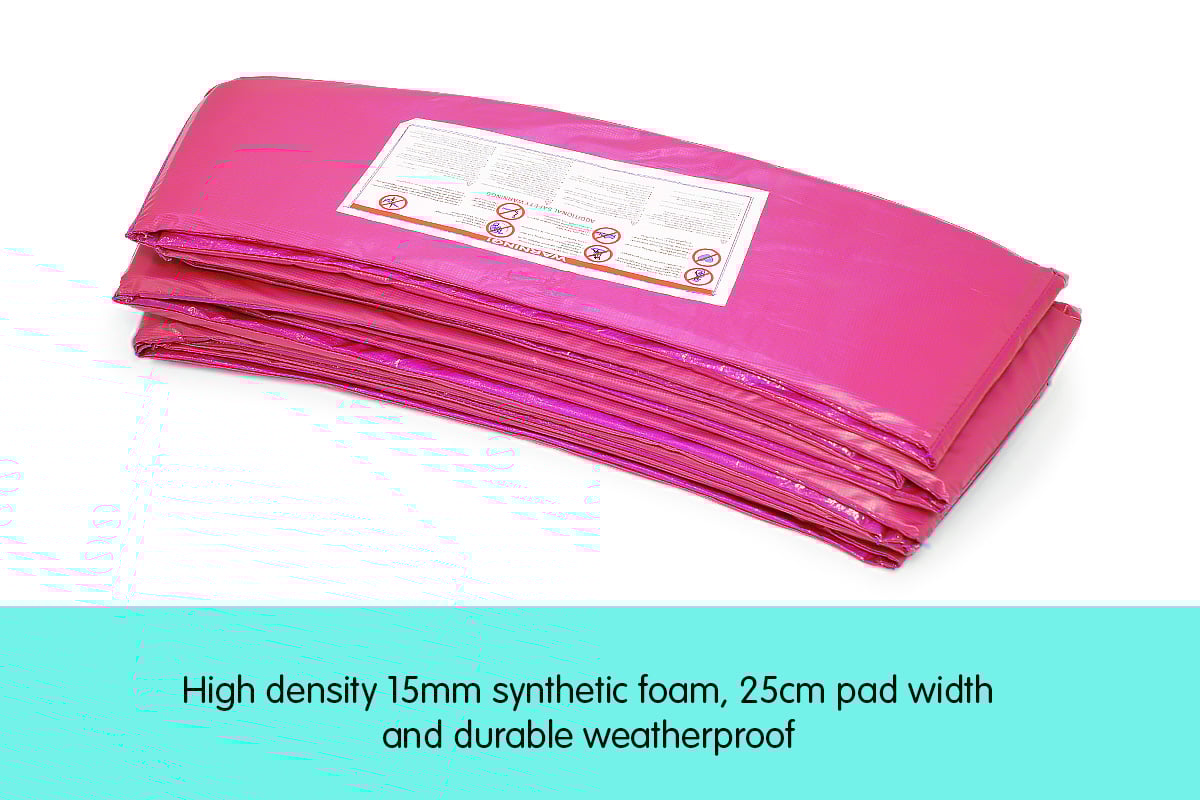 6ft Round Trampoline Replacement Pad - Pink