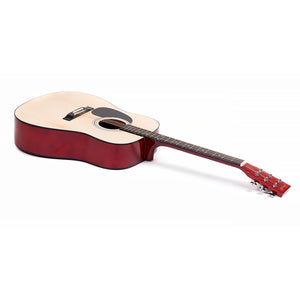 Karrera 41in Acoustic Wooden Guitar with Bag - Natural