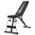 Powertrain Adjustable Incline Decline Exercise Bench | Resistance Bands