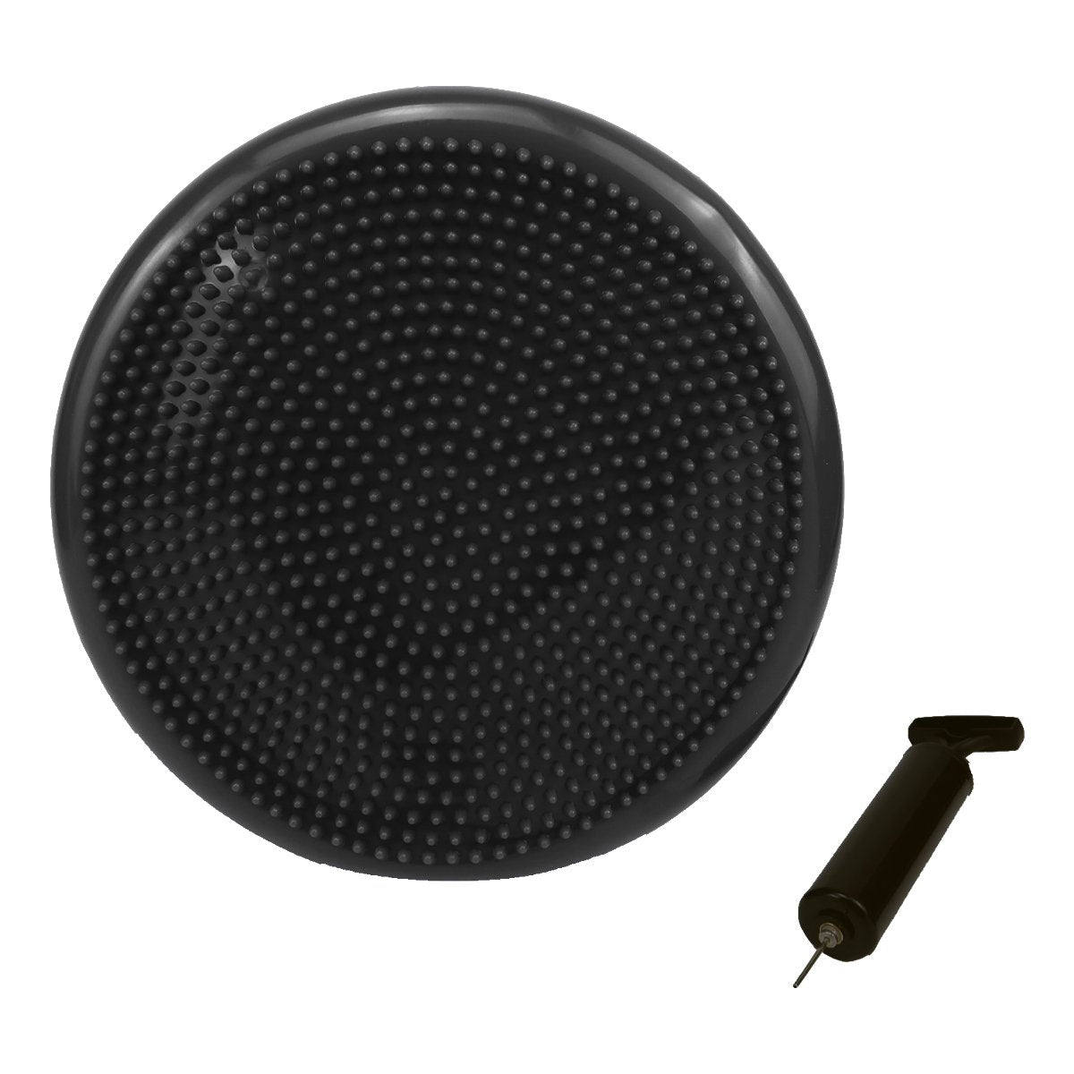 Powertrain Yoga Stability Disc | Home Gym Pilates Balance Trainer | Black