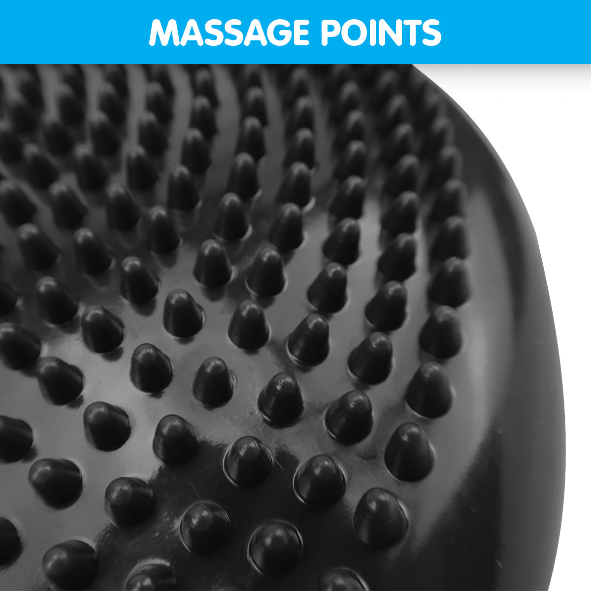 Powertrain Yoga Stability Disc | Home Gym Pilates Balance Trainer | Black