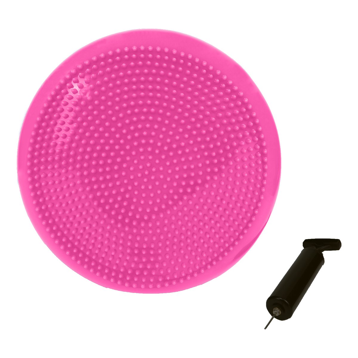 Yoga Stability Disc | Home Gym Pilates Balance Trainer - Pink