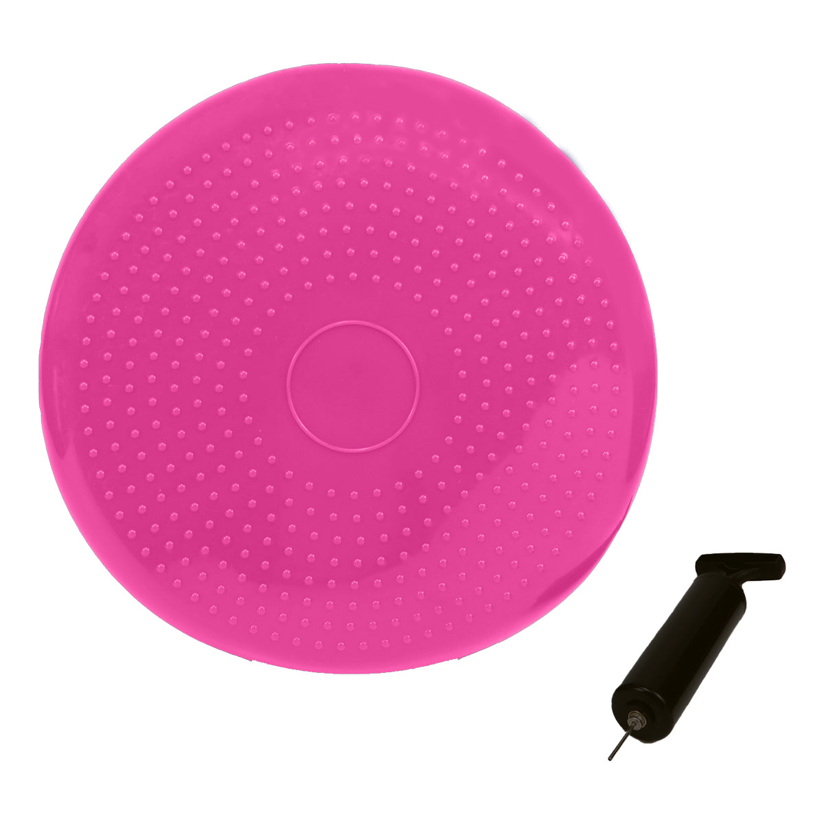 Yoga Stability Disc | Home Gym Pilates Balance Trainer - Pink