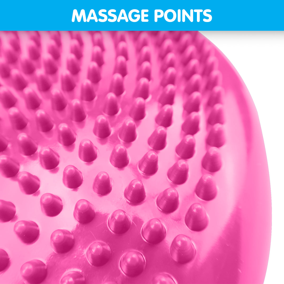 Yoga Stability Disc | Home Gym Pilates Balance Trainer - Pink