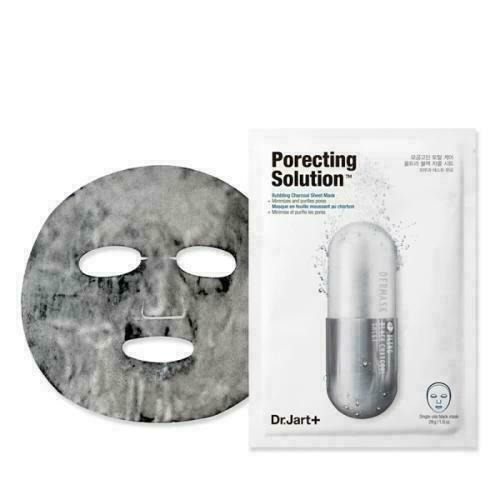 Dr. Jart+ Porecting Solution Bubbling Charcoal Sheet Mask | 5pcs