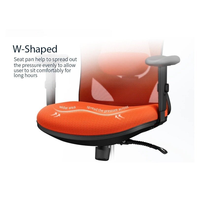 Sihoo M18 Ergonomic Office Chair, Computer Chair Desk Chair High Back Chair Breathable,3D Armrest and Lumbar Support - The Hippie House