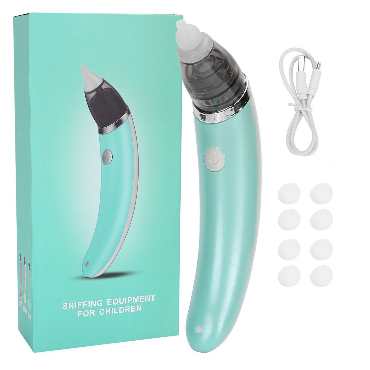Baby Nasal Aspirator | Green | Electric | Safe