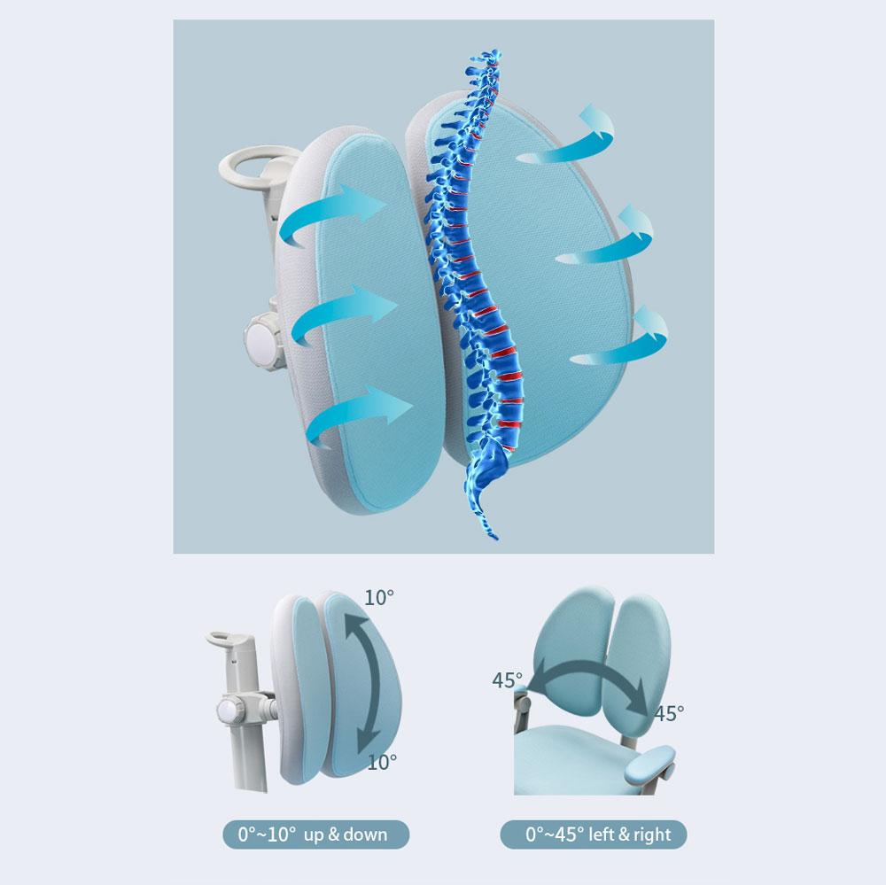 Solid Rubber Wood Height Adjustable Children's Desk | Pink