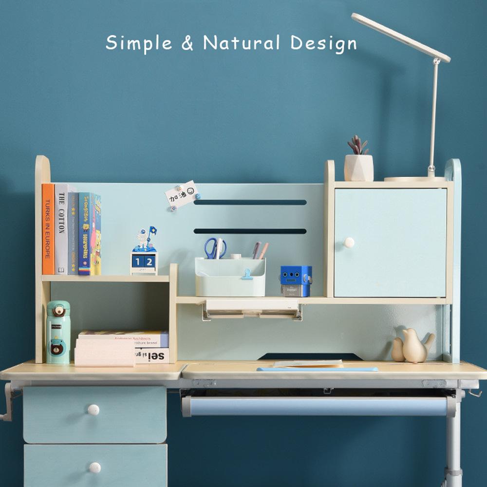 Height Adjustable Children's Desk | Pink & Blue