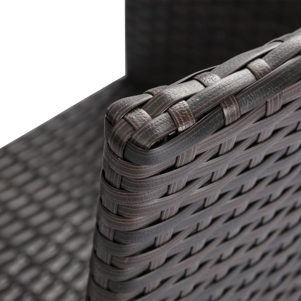 Breeze 4-Seat Wicker Outdoor Lounge Set