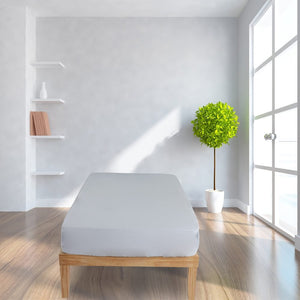 Natural Wooden Bed Base Single