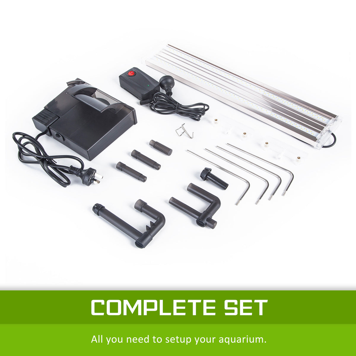 Dynamic Power Aquarium Fish Tank 70L Starfire Glass - The Hippie House