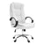 La Bella White Executive Office Chair Sage Dual-Layer Seat