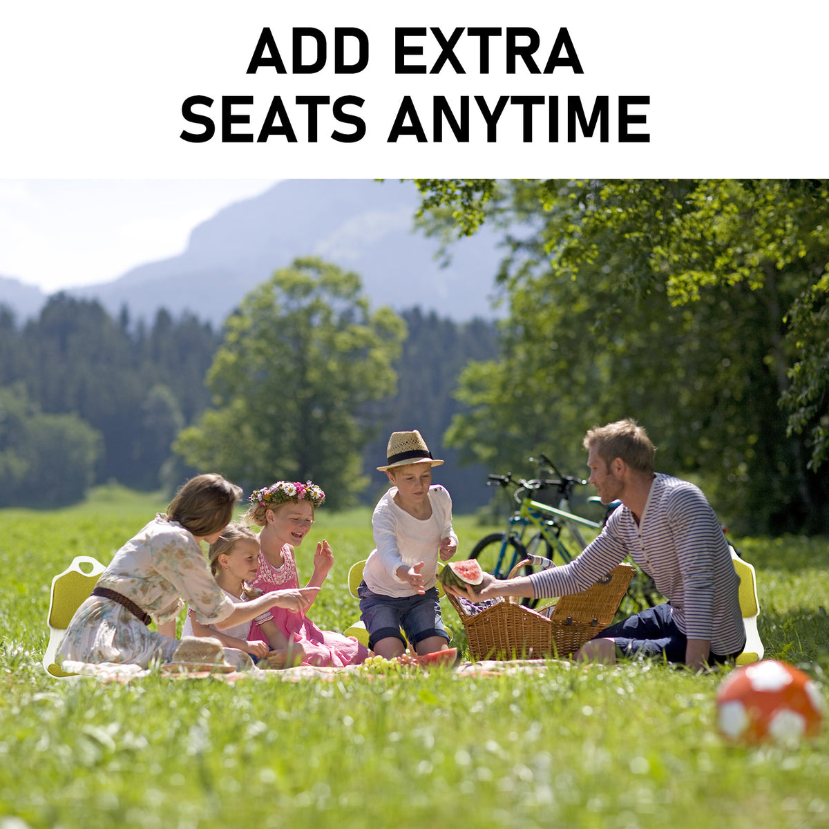 Lime Slender Chair Posture Correction Seat Floor Lounge Stackable by Samgong