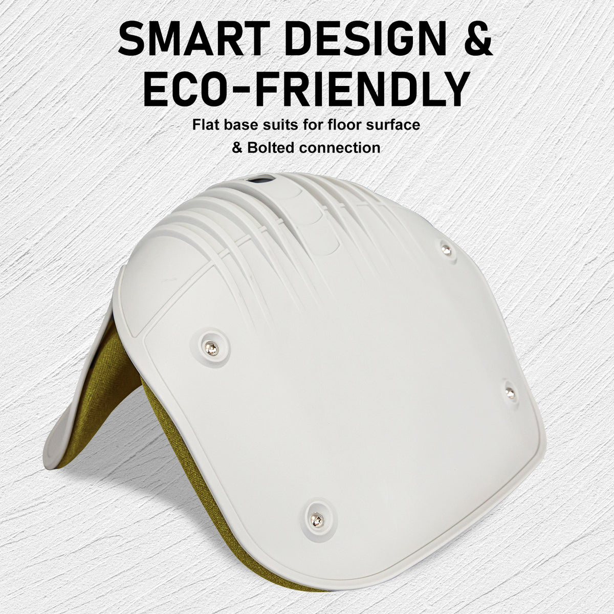 Samgong 4 Set Lime Slender Chair for Posture Correction, Floor Lounge, Stackable