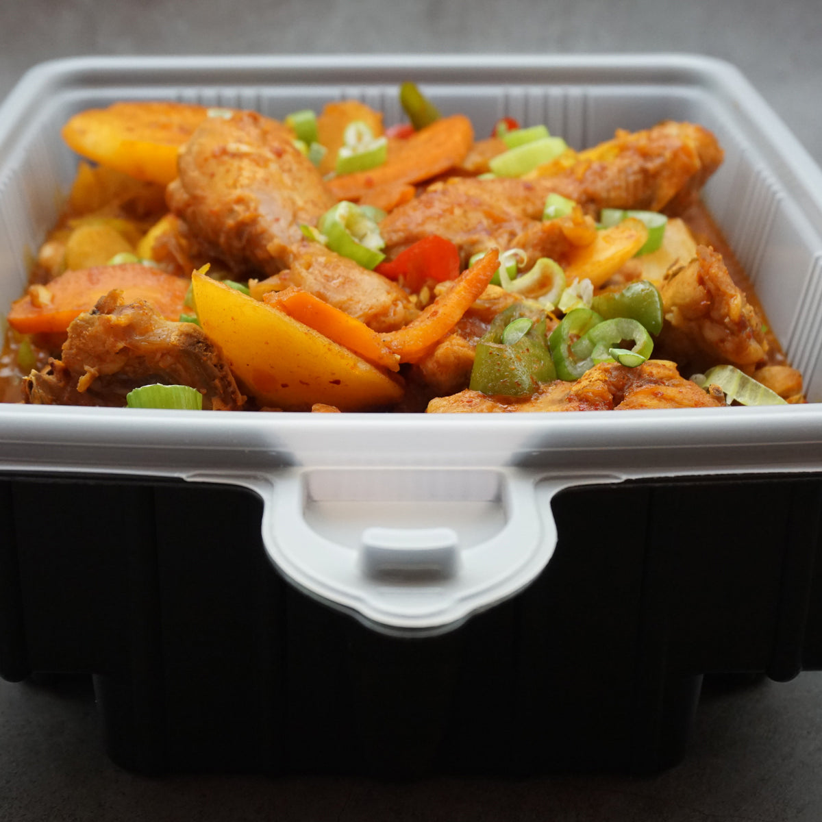 Sirak Food 60-Pack Dalat Heating Lunch Box Container 26cm B | Convenient Lunch Storage