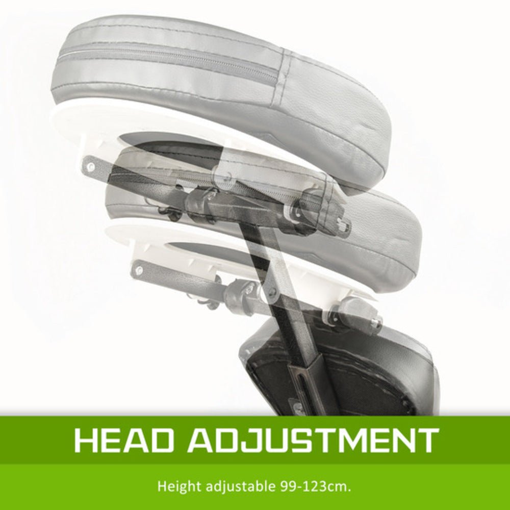 Forever Beauty Black Portable Beauty Massage Foldable Chair Table Therapy Waxing Aluminium - The Hippie House