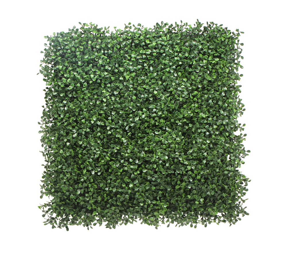Artificial Plant Wall Grass Panels - Pack of 12 | 50x50cm each | Green