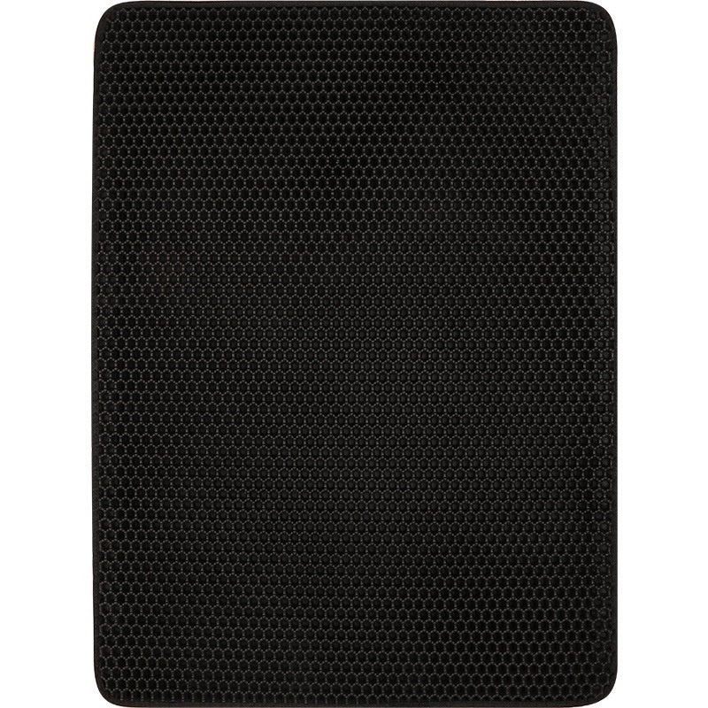 2 x Double Layer Cat Litter Tray Trap Mat | Catch Cat Litter | House Box Pad Toilet Mat