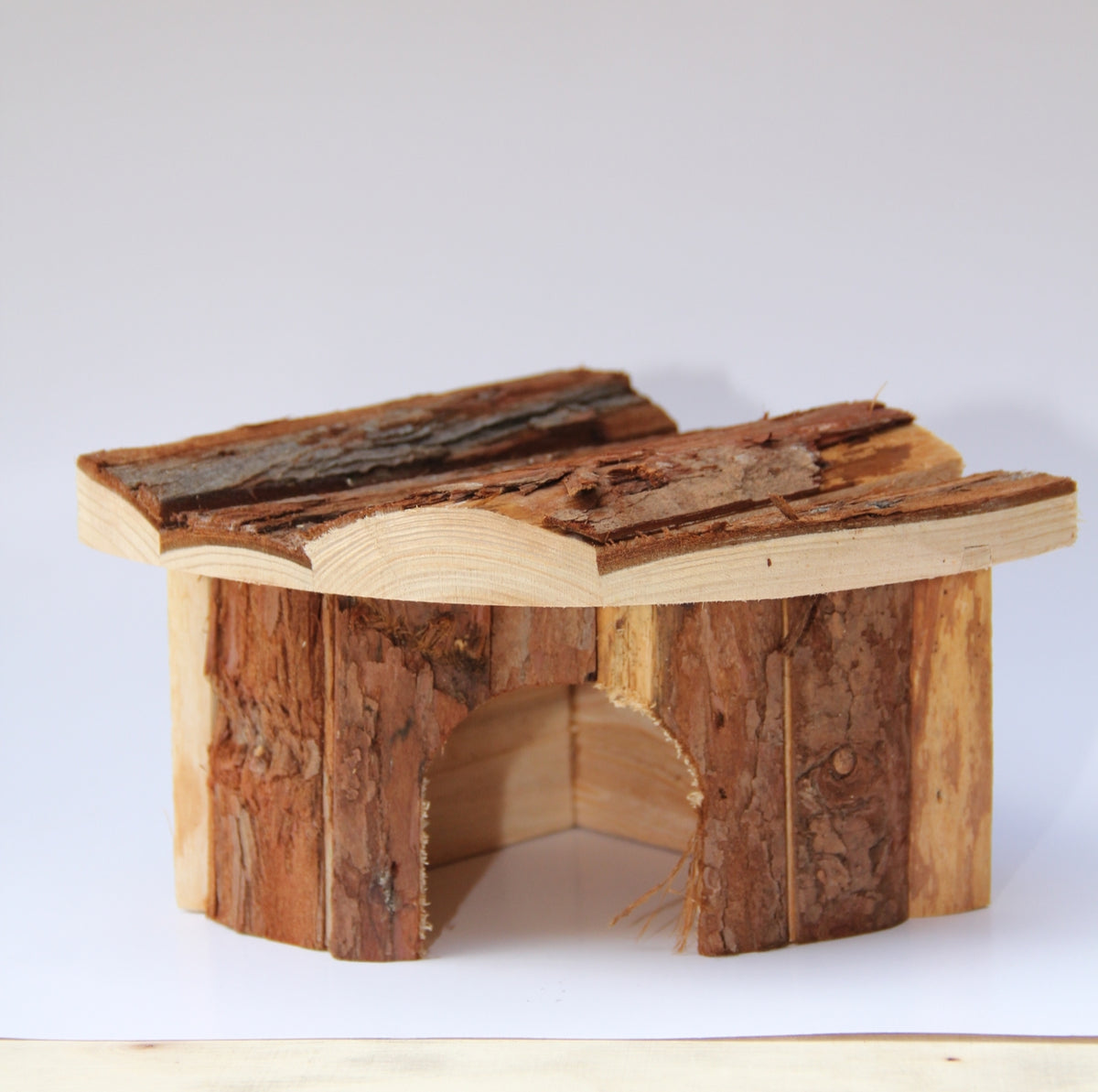 Wooden Hamster Playground | Toys for Small Pets | Birds' House Included