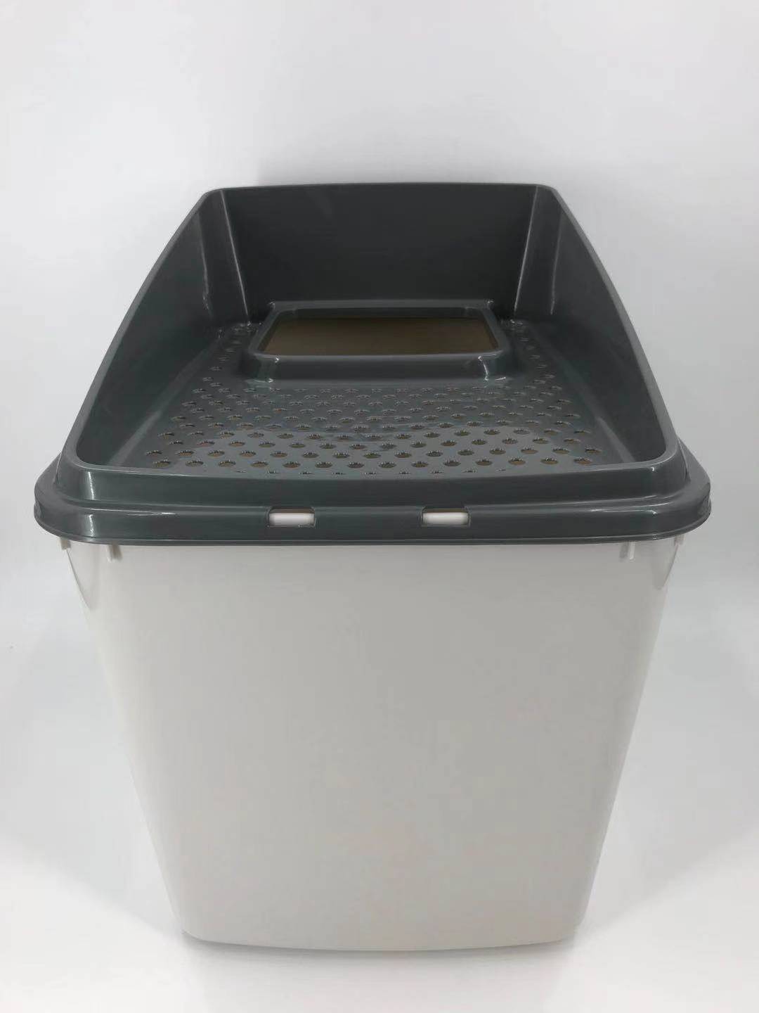 XL Top Entry Cat Litter Box | No Mess Enclosed Kitty Tray