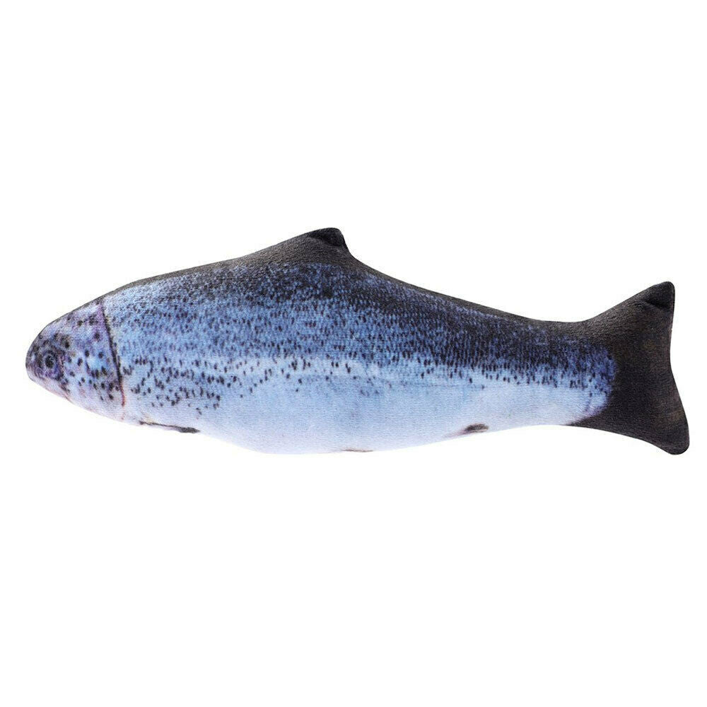 Real Fish Printed Catnip Toys | Set of 3 | 20 cm Size