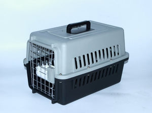 Pet Carrier | Small | Airline Approved | With Bowl and Tray | Black