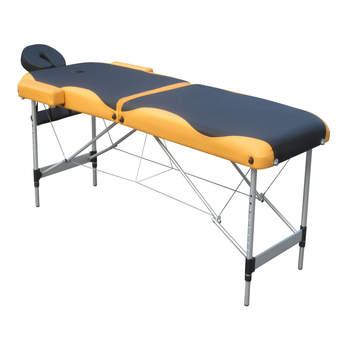 2 Fold Portable Aluminium Massage Table - Beauty Therapy Bed
