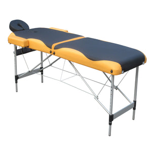 2 Fold Portable Aluminium Massage Table - Beauty Therapy Bed