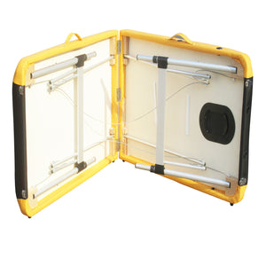 2 Fold Portable Aluminium Massage Table - Beauty Therapy Bed