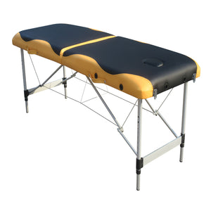 2 Fold Portable Aluminium Massage Table - Beauty Therapy Bed