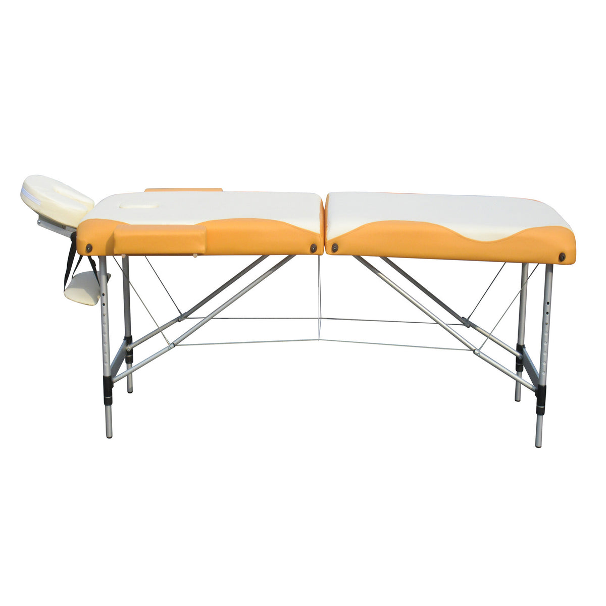 2 Fold Portable Aluminium Massage Table - Beauty Therapy Bed