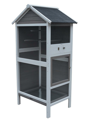 Wooden XL Pet Cages Aviary Carrier | Travel Canary Parrot Bird Cage