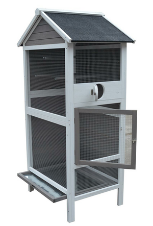 Wooden XL Pet Cages Aviary Carrier | Travel Canary Parrot Bird Cage