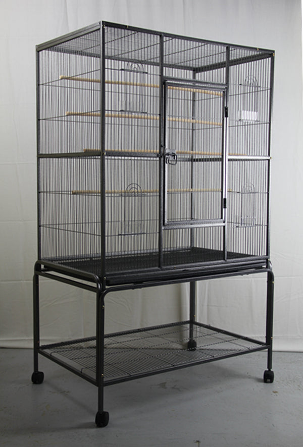 140cm Large Bird Cage | Parrot Budgie Aviary With Stand