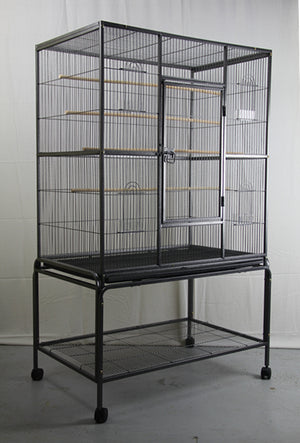 140cm Large Bird Cage | Parrot Budgie Aviary With Stand