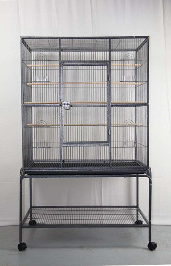 140cm Large Bird Cage | Parrot Budgie Aviary With Stand