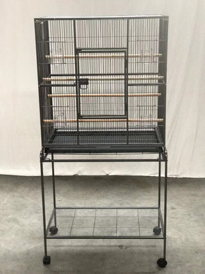 161 cm Bird Cage Parrot Aviary Pet Stand-alone | Budgie Perch Castor Wheels
