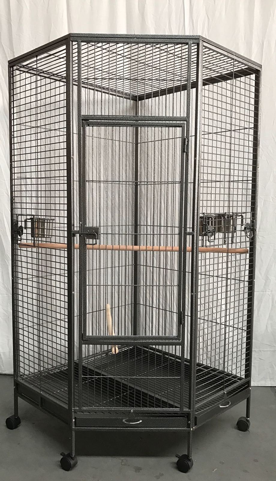 Bird Aviary Kit Large Wheel Cage photo