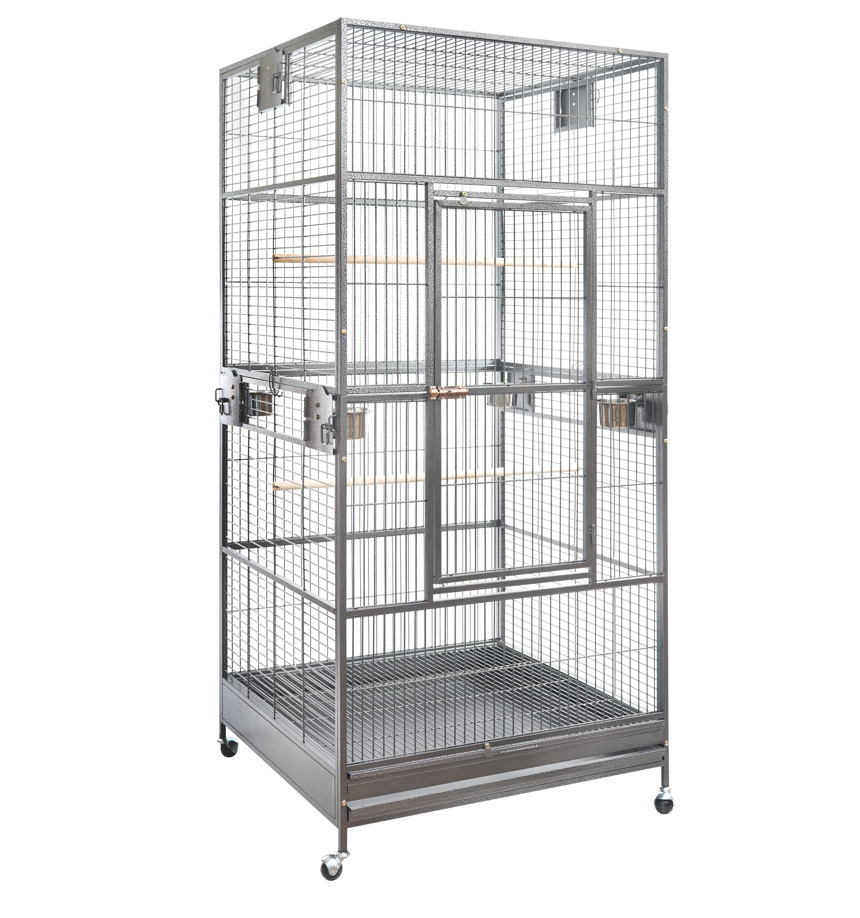XXL 203cm Macaw Parrot Aviary Bird Cage | Pet Cage On Wheels