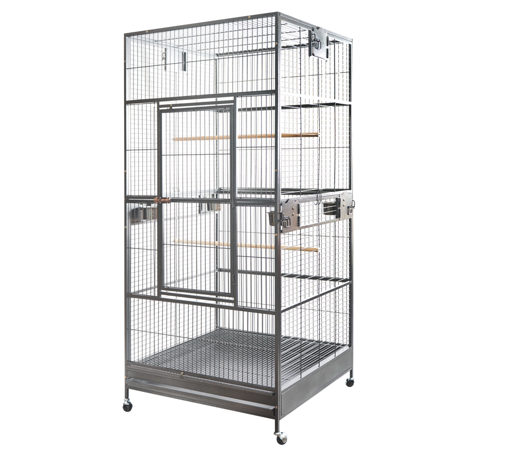 XXL 203cm Macaw Parrot Aviary Bird Cage | Pet Cage On Wheels
