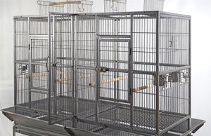 XL 184cm Bird Cage Pet Parrot Aviary with Castor Wheel