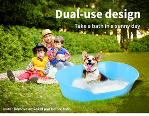 Pet Bed | Small | Plastic | Washable | Blue